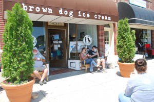 Brown Dog Ice Cream Shop in Cape Charles VA