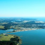 Cape Charles  Southern Tip Aerial Photo
