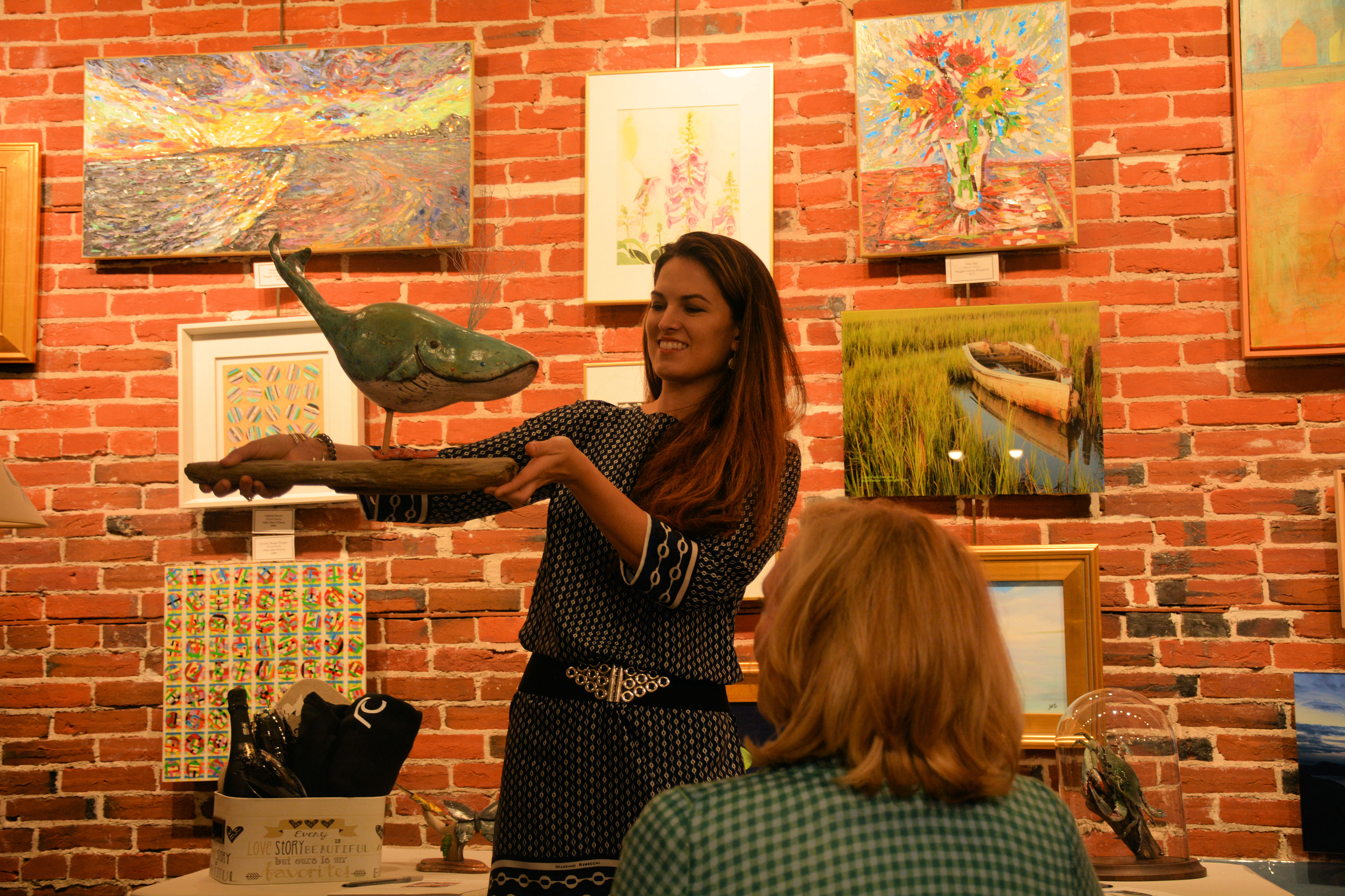 Ranada and wooden whale